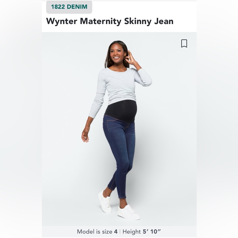 1822 Denim Maternity Skinny Jean